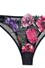 Monet Embroidered Cheeky Brief