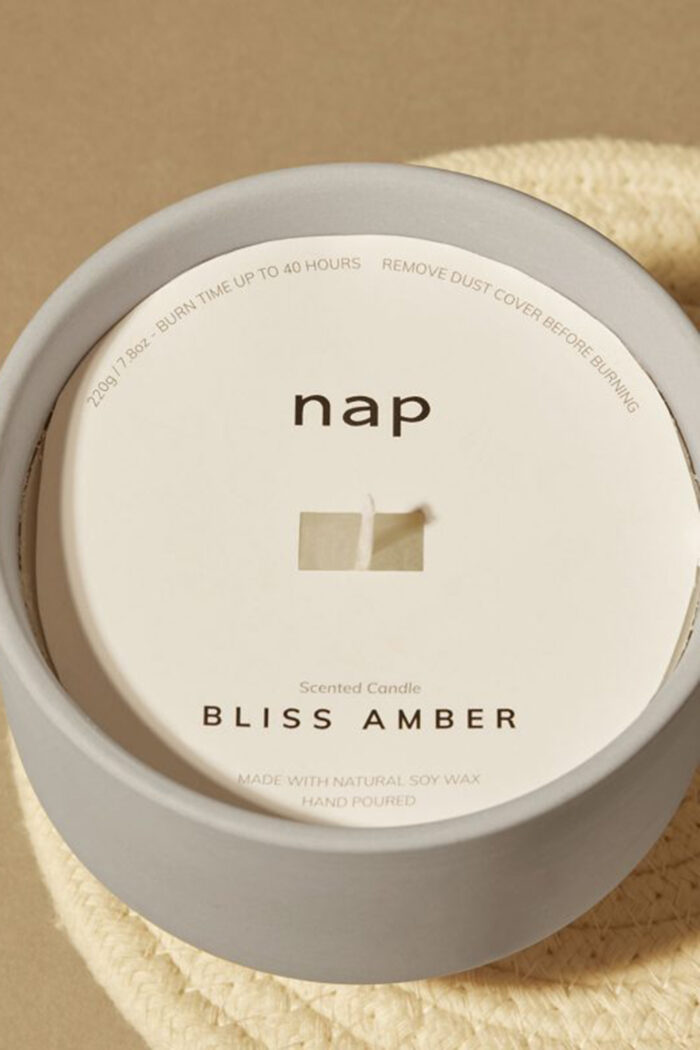 Bliss-Amber Scented Candle