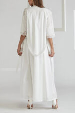 Cotton Vual Robe Set Off White - Sheila - Sofia