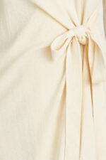 Shea Ramie Cotton Wrap Dress
